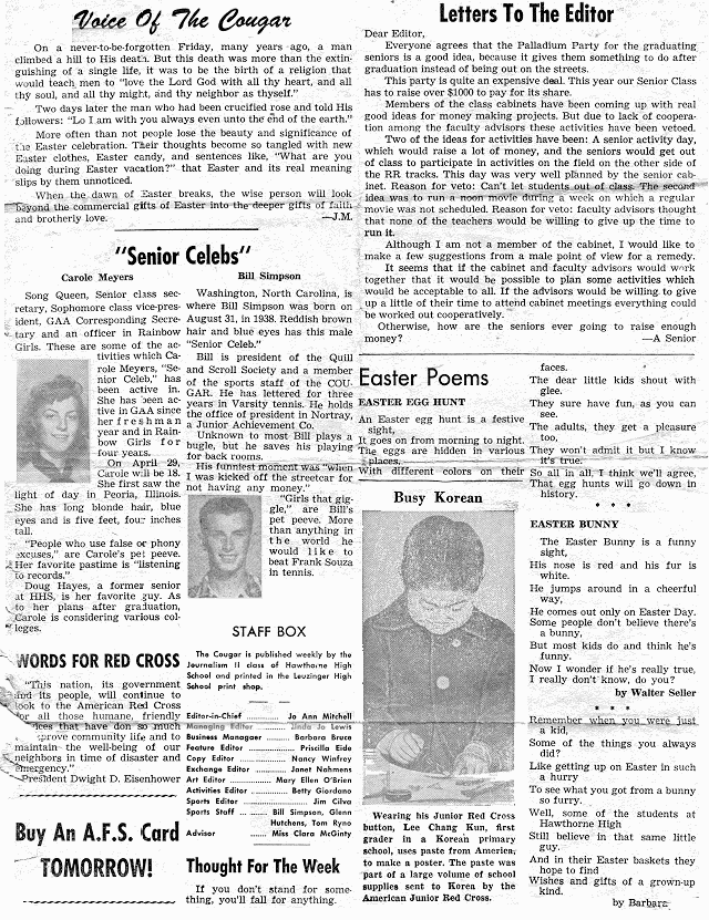 COUGAR Front Page