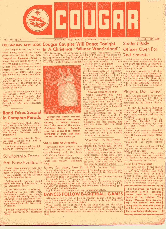 COUGAR Front Page