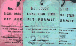 Pit Passes